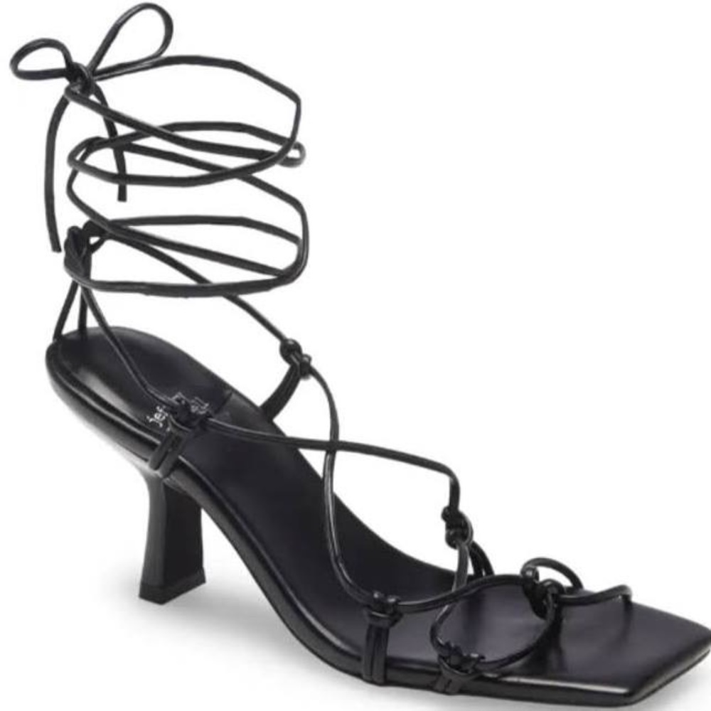 Vipera Heeled Sandal black - Jeffrey Campbell